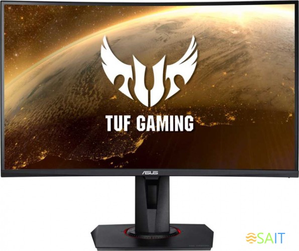 Монитор Asus 27" TUF Gaming VG27WQ черный VA LED 16:9 HDMI M/M матовая HAS Piv 400cd 178гр/178гр 2560x1440 165Hz FreeSync Premium DP 2K 5.9кг