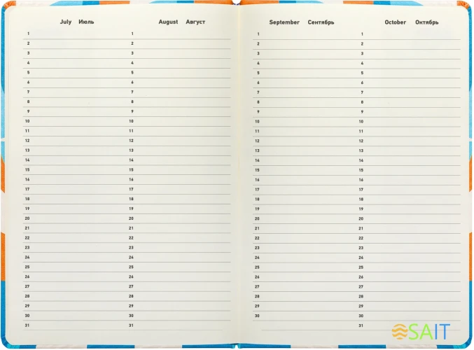 Ежедневник Deli COLORING CN148 A5 обложка картон 136стр. зеленый