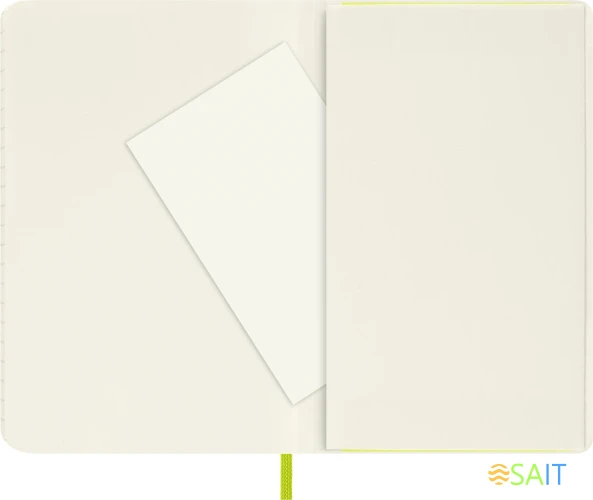 Блокнот Moleskine CLASSIC SOFT QP611C2 Pocket 90x140мм 192стр. линейка мягкая обложка лайм