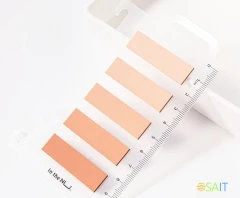 Закладки самокл. пластиковые Deli NS356 12x44мм 4цв.в упак. 5лист ассорти европодвес