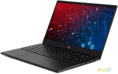 Ноутбук IRU Planio 14ING N-series N100 8Gb SSD256Gb Intel UHD Graphics 14&quot; IPS FHD (1920x1080) Windows 11 Pro Multi Language 64 black WiFi BT Cam 6000mAh (2059098)