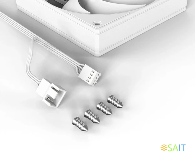 Вентилятор для корпуса ID-Cooling AF-125-W Trio 120х120x25 белый 4-pin 30дБ (упак.:3шт) Ret