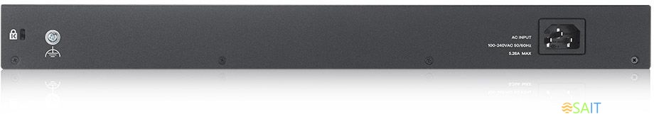 Коммутатор Zyxel GS2220-28HP-EU0101F (L2) 24x1Гбит/с 4xКомбо(1000BASE-T/SFP) 24PoE+ 375W управляемый