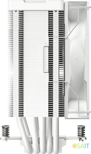 Устройство охлаждения(кулер) Deepcool AG500 Digital ARGB Soc-AM5/AM4/1200/1700/1851 белый 4-pin 29.4dB Al+Cu LCD 240W 845gr Ret (R-AG500-WHADMN-G-1)