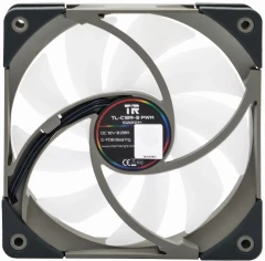 Вентилятор для корпуса Thermalright TL-C12R-S Reverse ARGB 120х120x25 черный 4-pin 25.6дБ Ret