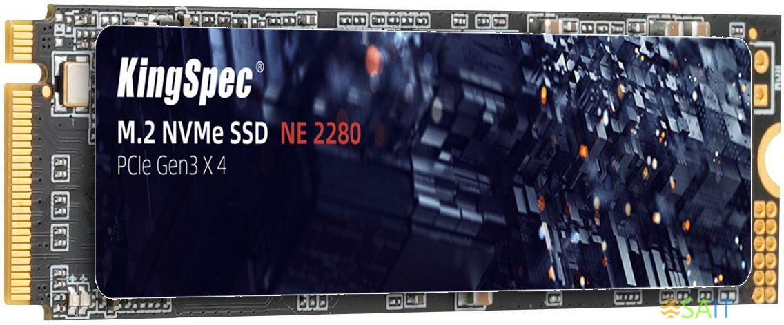 Накопитель SSD Kingspec PCIe 3.0 x4 2TB NE-2TB M.2 2280