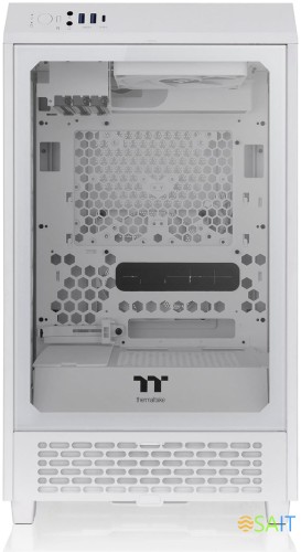 Корпус Thermaltake The Tower 200 белый без БП miniITX 6x120mm 4x140mm 2xUSB3.0 audio bott PSU
