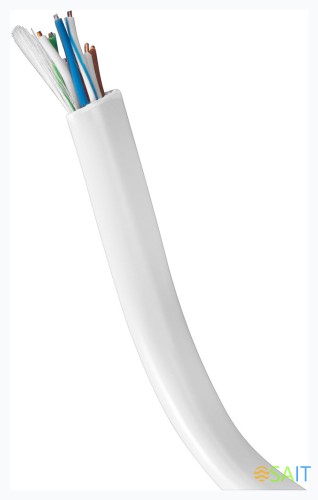 Кабель сетевой Buro BU-CCA-045 UTP 4 пары cat.5E solid 0.45мм CCA 305м серый