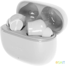 Гарнитура внутриканальные Realme Buds T200 Lite серый беспроводные bluetooth в ушной раковине (6941764454507)
