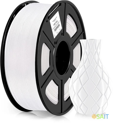 Пластик для принтера 3D Cactus CS-3D-PETG-1KG-WHITE PETG d1.75мм 1кг L316м 1цв.