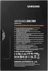 Накопитель SSD Samsung PCIe 3.0 x4 1TB MZ-V8V1T0BW 980 M.2 2280