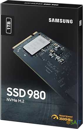 Накопитель SSD Samsung PCIe 3.0 x4 1TB MZ-V8V1T0BW 980 M.2 2280