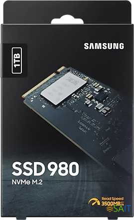 Накопитель SSD Samsung PCIe 3.0 x4 1TB MZ-V8V1T0BW 980 M.2 2280