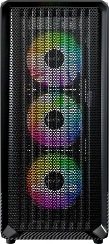 Корпус Montech X5 черный без БП ATX 8x120mm 2x140mm 1xUSB2.0 1xUSB3.0 audio bott PSU