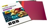 Картон цветной Silwerhof мелов. 10л. 10цв. A4 Create 240г/м2 папка
