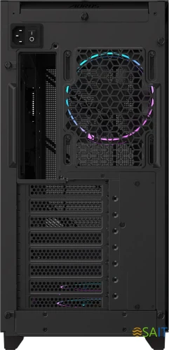 Корпус Gigabyte GB-AC400G черный без БП ATX 5x120mm 2x140mm 2xUSB3.0 audio bott PSU