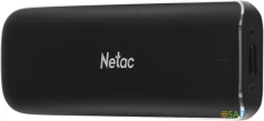 Накопитель SSD Netac USB-C 500Gb NT01ZX-500G-32BK ZX 1.8" черный