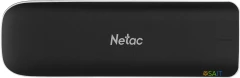 Накопитель SSD Netac USB-C 500Gb NT01ZX-500G-32BK ZX 1.8" черный