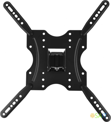 Кронштейн для телевизора Ultramounts UM901 черный 32"-55" макс.30кг настенный поворотно-выдвижной и наклонный
