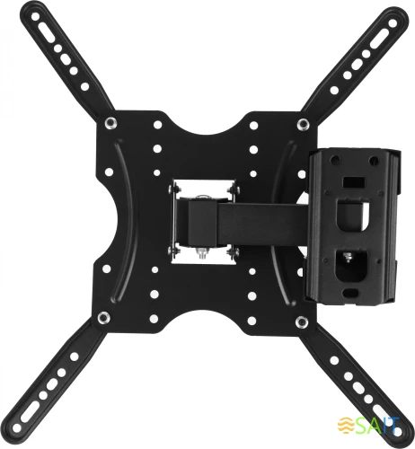 Кронштейн для телевизора Ultramounts UM901 черный 32"-55" макс.30кг настенный поворотно-выдвижной и наклонный