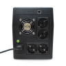 ИБП POWERMAN Back Pro 2000 PLUS, линейно-интерактивный, 2000ВА, 1200Вт, 4 евророзетки с резервным питанием, USB, батарея 12В 9Ач 2 шт., 380мм х 101мм х142мм, 11.5 кг. Powerman Back Pro 2000 Plus