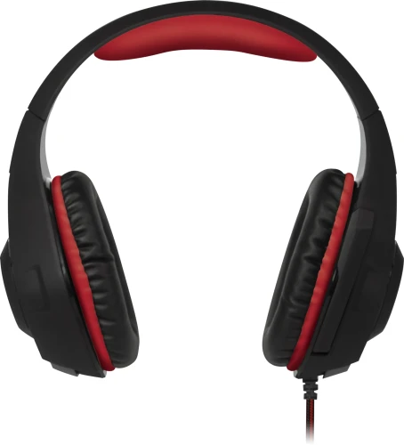 Наушники с микрофоном Sven AP-G886MV черный/красный 1.2м мониторные оголовье