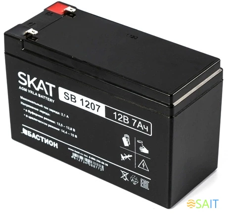 Батарея для ИБП Бастион SKAT SB 1207 12В 7Ач