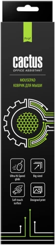 Коврик для мыши Cactus Black черный 900x400x2мм (CS-MPC-PRO02ХXL)