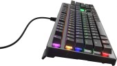 Клавиатура Оклик 970G Dark Knight механическая черный/серебристый USB for gamer LED