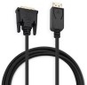 Кабель аудио-видео Buro 1.1v DisplayPort (m)/DVI-D (Dual Link) (m) 2м. позолоч.конт. черный (BHP DPP_DVI-2)