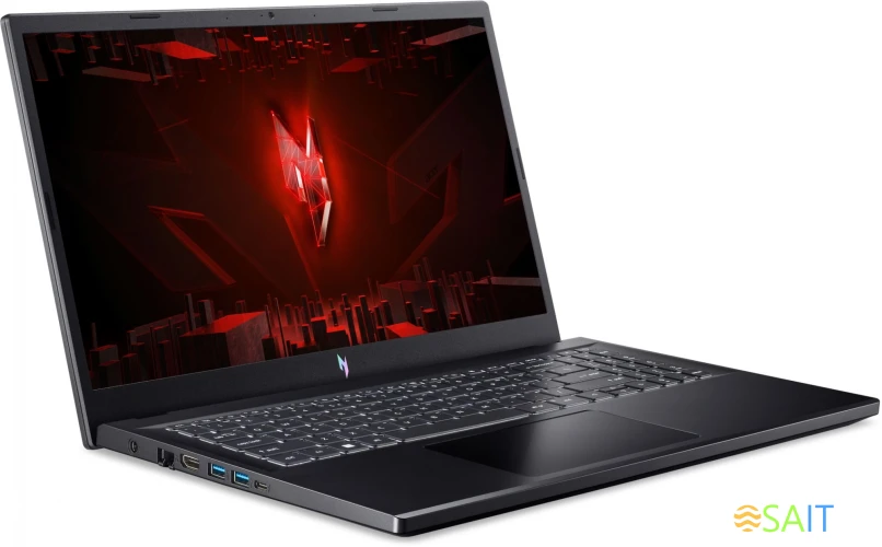 Ноутбук Acer Nitro V 15 ANV15-51-735K Core i7 13620H 16Gb SSD512Gb NVIDIA GeForce RTX4050 6Gb 15.6" IPS FHD (1920x1080) noOS black WiFi BT Cam (NH.QNBER.002)