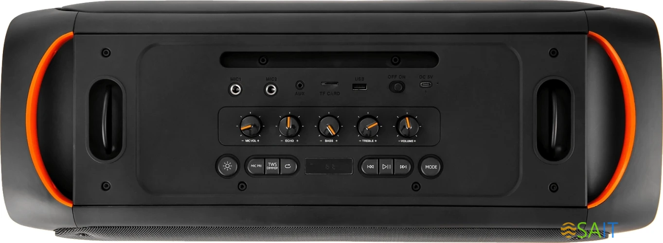 Колонка порт. Ural Молния 7500 черный 750W 2.1 BT/3.5Jack 10м 6000mAh (УРАЛ МОЛНИЯ 7500)