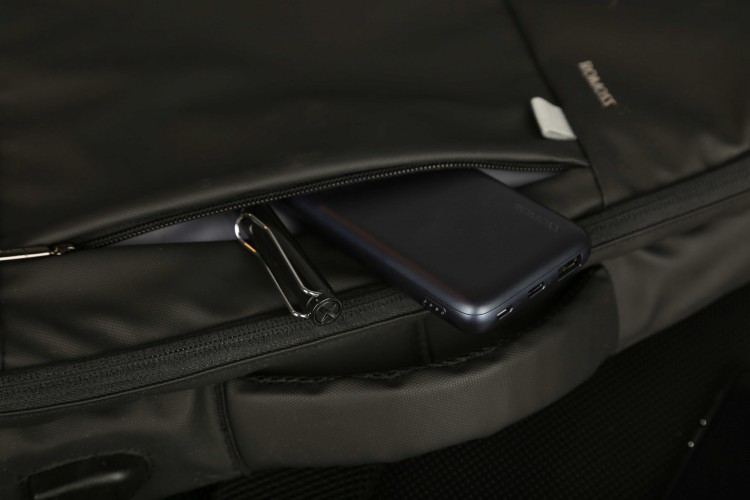 Мобильный аккумулятор Romoss WSL10 10000mAh QC2.0 18W 3A USB-A/USB-C беспров.зар. синий