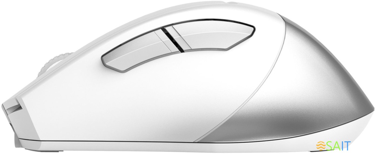 Мышь A4Tech Fstyler FB35CS белый/серый оптическая 2000dpi silent беспров. BT/Radio USB 5but (FB35CS USB ICY WHITE)