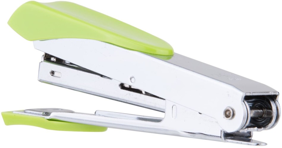 Степлер Deli E0260 N10 (12листов) встроенный антистеплер ассорти 50скоб коробка