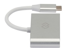 Устройство чтения карт памяти USB Type-C Digma CR-C2501-S серебристый