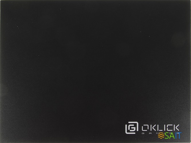 Коврик для мыши Оклик OK-P0280 Мини черный 280x225x3мм