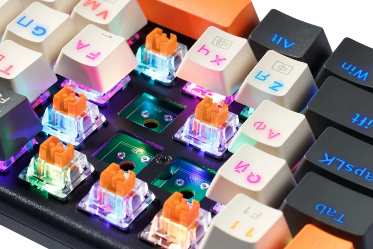 Клавиатура Redragon Ryze механическая черный USB for gamer LED (72603) кабель 1.8м