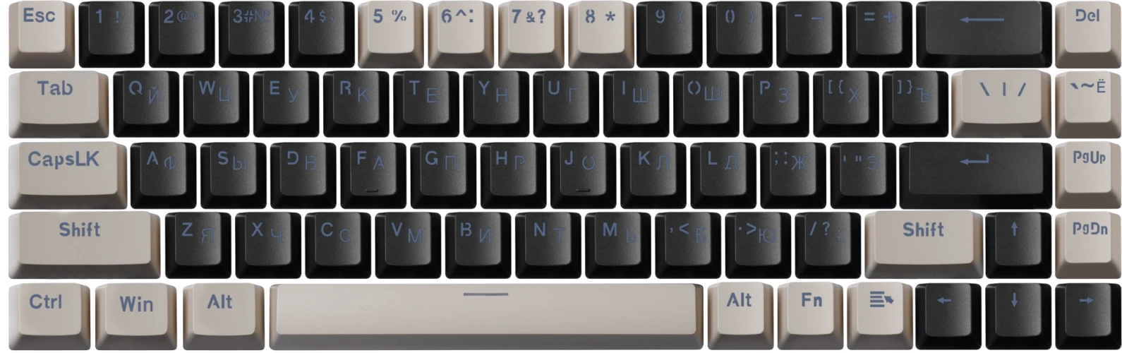 Клавиатура Redragon Ryze механическая черный USB for gamer LED (72603) кабель 1.8м