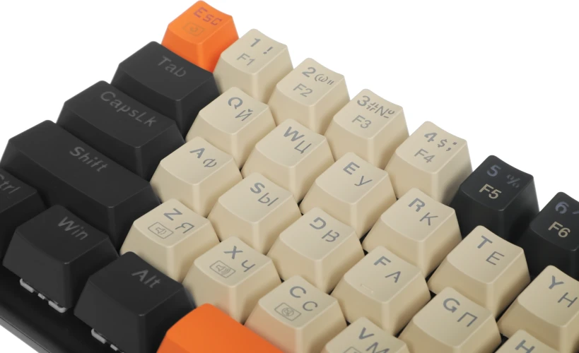 Клавиатура Redragon Ryze механическая черный USB for gamer LED (72603) кабель 1.8м