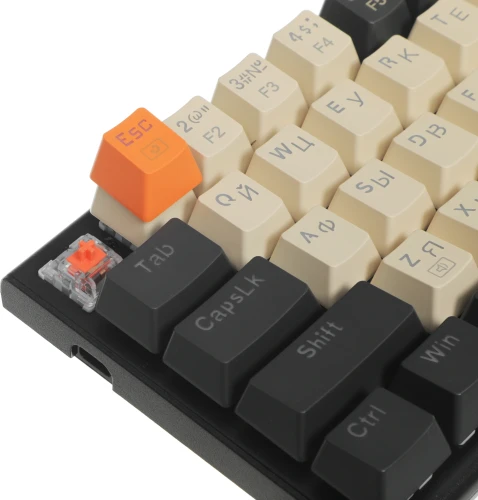 Клавиатура Redragon Ryze механическая черный USB for gamer LED (72603) кабель 1.8м