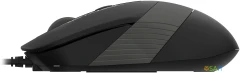 Мышь A4Tech Fstyler FM10ST серый/черный оптическая 1600dpi silent USB для ноутбука 3but (FM10ST GREY)