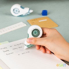 Лента коррект. Deli EH368 8мх5мм ассорти корпус белый блистер