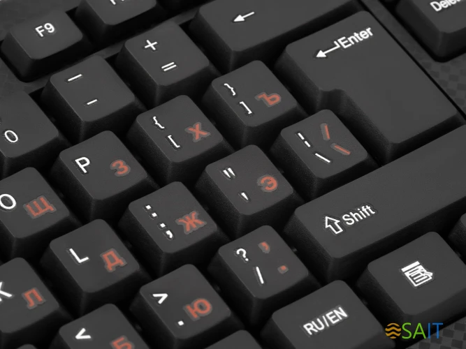 Клавиатура + мышь Оклик 620M клав:черный мышь:черный USB (475652)