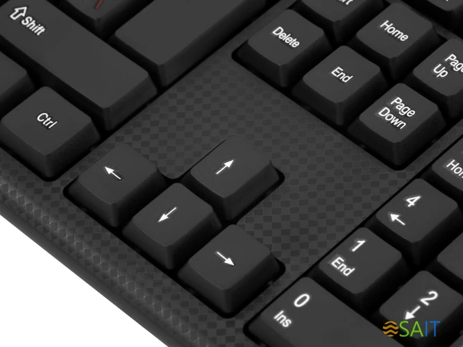 Клавиатура + мышь Оклик 620M клав:черный мышь:черный USB (475652)