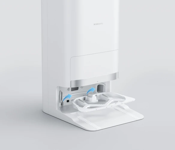 Пылесос-робот Xiaomi Robot Vacuum X20+ EU 75Вт белый