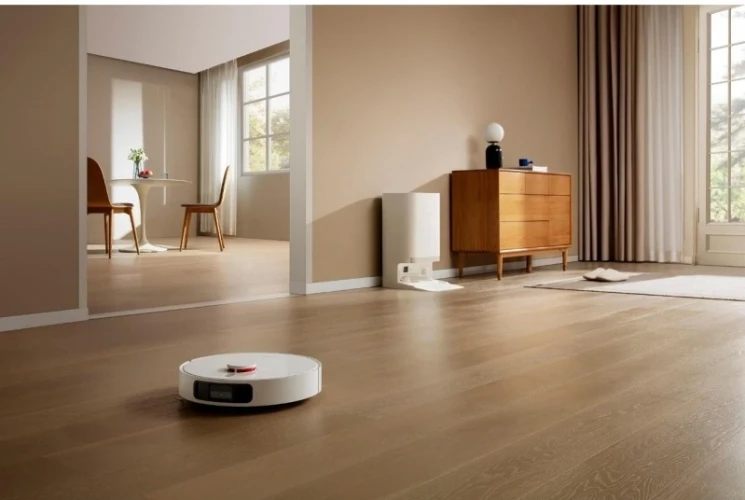 Пылесос-робот Xiaomi Robot Vacuum X20+ EU 75Вт белый