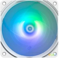 Вентилятор для корпуса Zalman ZM-AF120R Reverse ARGB 120х120x26 белый 4-pin 24.3дБ (ZM-AF120R ARGB WHITE) Ret