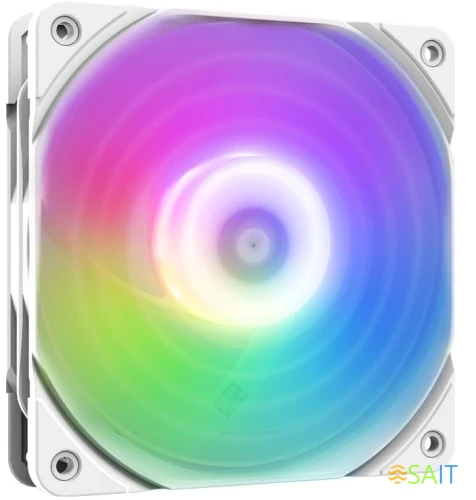 Вентилятор для корпуса Zalman ZM-AF120R Reverse ARGB 120х120x26 белый 4-pin 24.3дБ (ZM-AF120R ARGB WHITE) Ret
