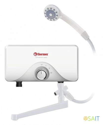Водонагреватель Thermex City 6500 6.5кВт электрический настенный/белый